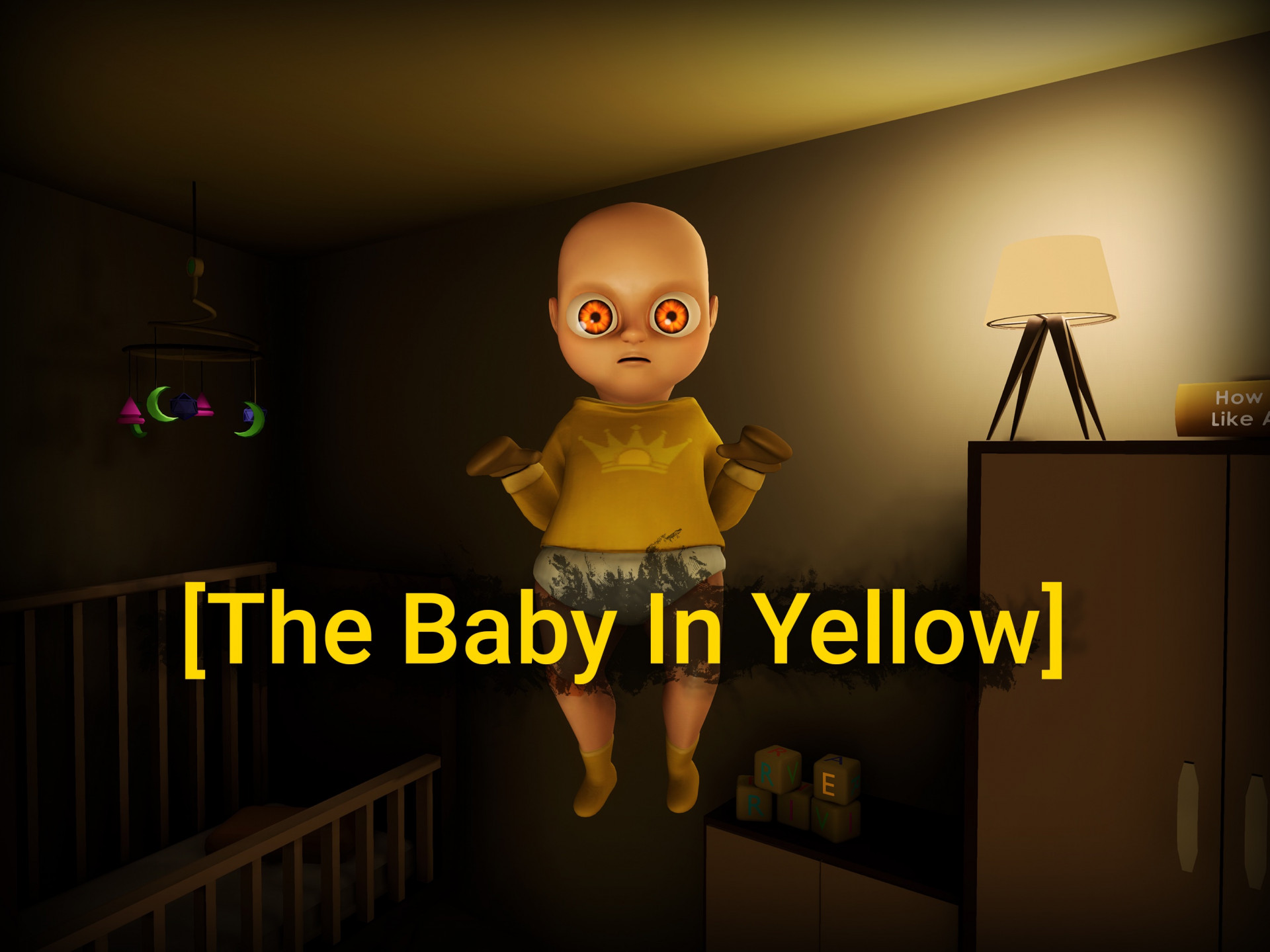 Прохожу младенца в желтом. Baby Yellow игра. The Baby in Yellow. Картинка из игры Baby in Yellow. The Baby in Yellow логотип.